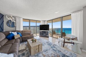 A Panama City Beach vacation rental to relax in after New Year's Eve celebrations.
